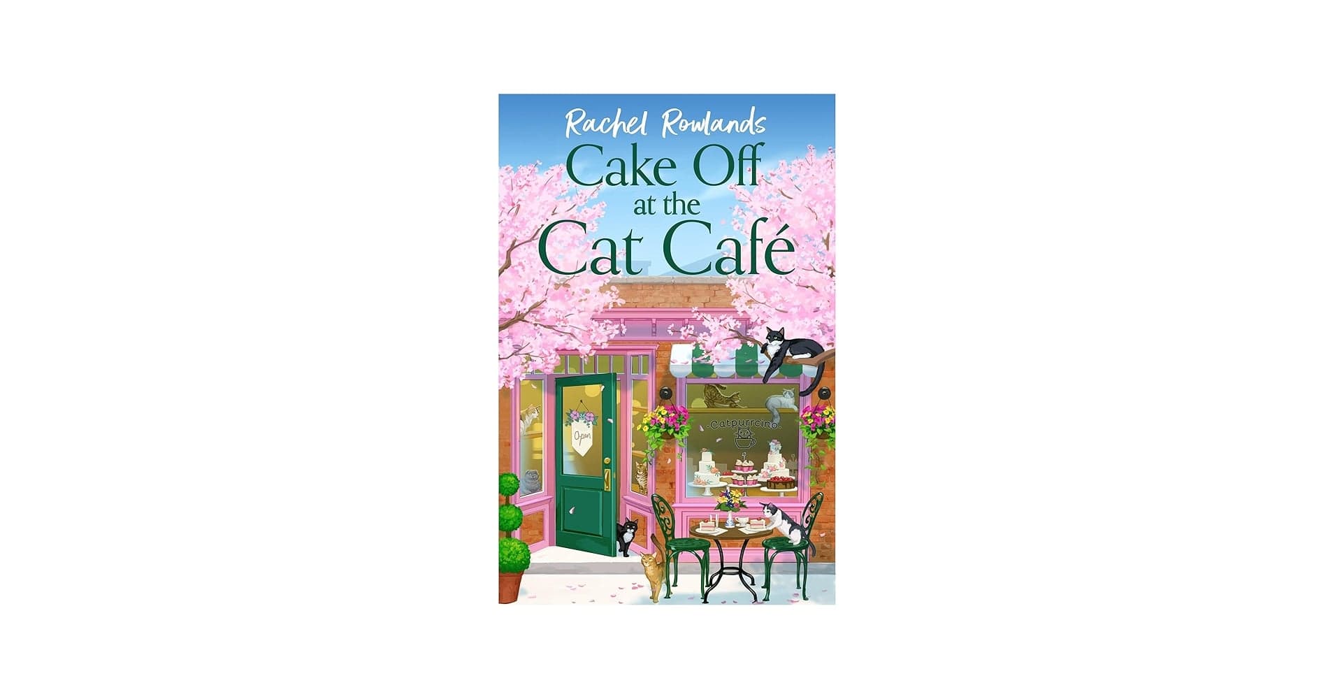 Cake off at the Cat Cafe